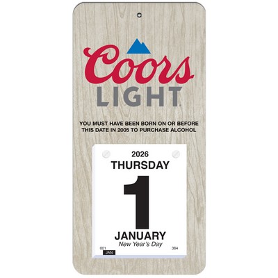 Daily Wall Calendar (6"x 12 ¼")