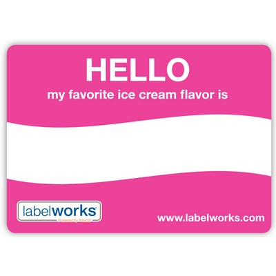 FasTurn® 4-Color Process Rectangle Label Roll (2" x 3½")