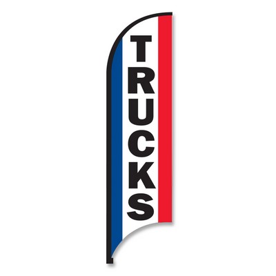 11' Street Talker Feather Flag Kit (Trucks)
