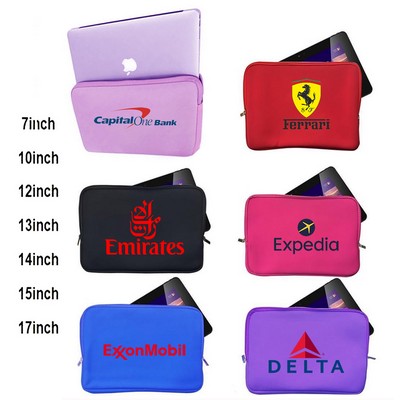 Promotek iBank® Neoprene Sleeve Zippered Case for 15" Laptop Notebook Tablet