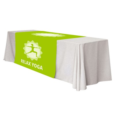 60" x 63" Table Runner Polyester Full Color Dye Sublimation - Made in the USA