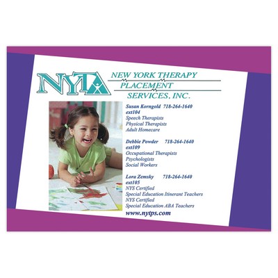 USA Made Premium UV Window Micro-Suction Cling Decal (3.5"x5") Rectangle Square Corners