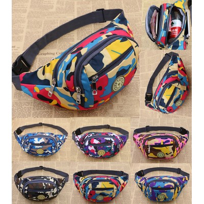 Big Capacity Canvas Fanny Pack