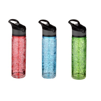 Double Wall Water Bottle w/Cooling Gel