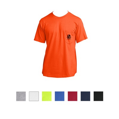 Stylish All-American Tee with Pocket