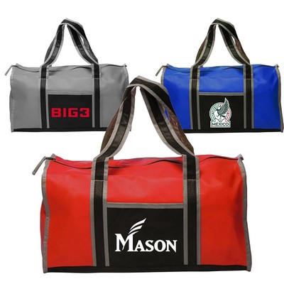 Non-Woven Gym Duffel Bag (17.5" x 9.25")