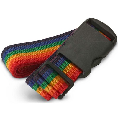 Smooth Trip Travel Gear by Talus® Rainbow Luggage Strap