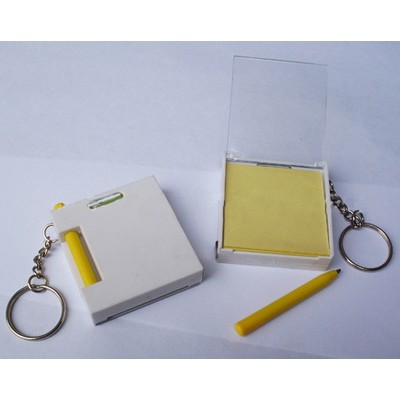 Portable Memo w/Pen & Key Chain