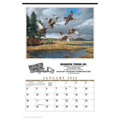 HotLine® Products Maass Wildfowl® Executive Calendar