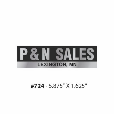 Dealer-Cals (Full Color 5.875" x 1.625")