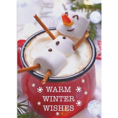 Warm Winter Wishes Holiday Card