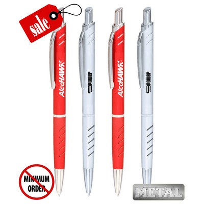 Posh - Colored Metal clicker Pen