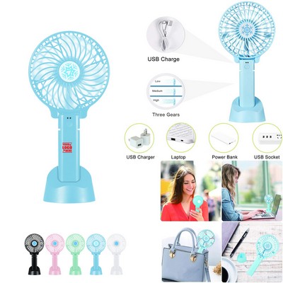 Handheld Fan w/Standing Base