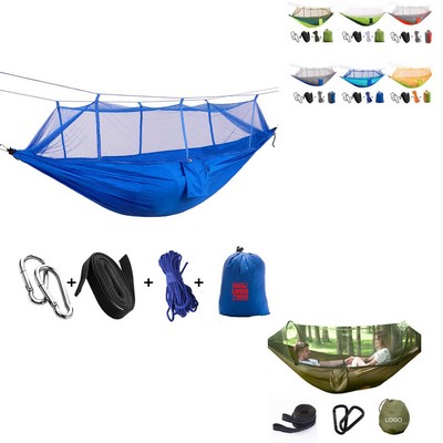 Outdoor Camping Hammock w/Mosquito Net