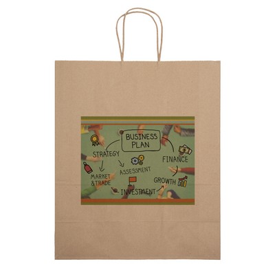 Eco Citation - Kraft-Brown Shopper - Chromatic