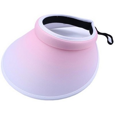Open-Top Wide Brim Visor Hat