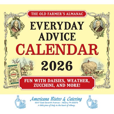 The Old Farmer's Almanac® Everyday Advice: 2026 Stapled