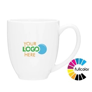 16 Oz. Full Color Bistro Mug
