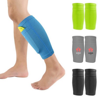 Soccer Shin Guards Pads With Socks Gear For Pain Relief