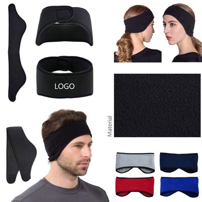 Fleece Earmuff Sports Head Band
