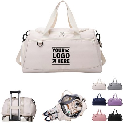 Travel Duffel Bag with Wet Pocket