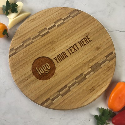 Engraved Corporate Round Cutting Board