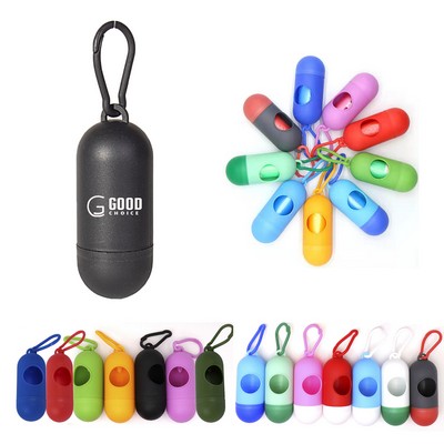 Pet Waste Bag Dispenser With Carabiner