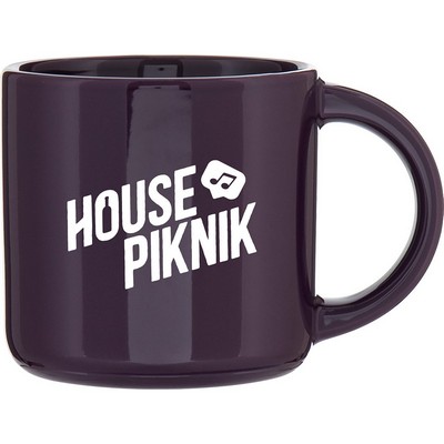 14 oz Minolo - Classics Ceramic Mug (Deep Purple)