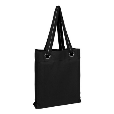Q-Tees™ Large Grommet Tote Bag