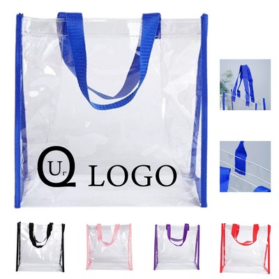 Clear Pvc Tote Bag