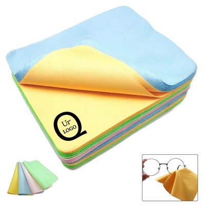 5.91 X 7.09 Inch Micro-Fiber Eyeglasses Cleaning Cloths