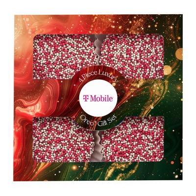 Luxury Chocolate Oreo® Gift Sets - 4 Piece - Corporate Color™ Nonpareils