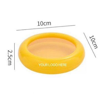 Lemon Container w/Silicone Lid