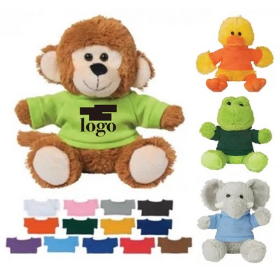 Stuffed Animal Plush Toy With T Shirts