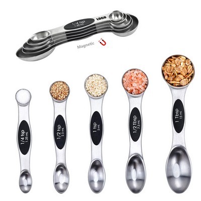 Magnetic 5-In-1 Dual Sides Measuring Spoons Kits