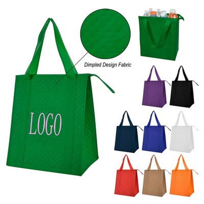 Insulated Bag With Embossed Dots