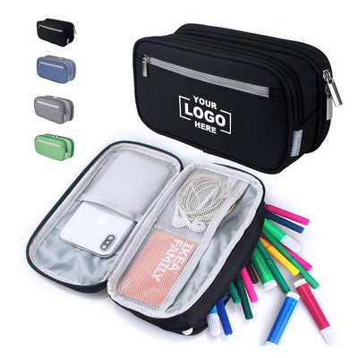 Spacious Pencil Organizer Pouch.