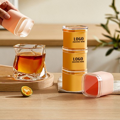 Large Silicone Ice Cube Maker Mold Single Giant Square Ice Box