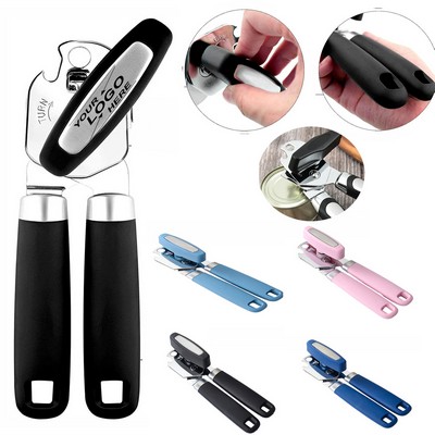 Smooth Edge Handheld Can Opener with Sharp Blade