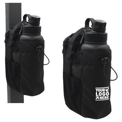 Magnetic Water Bottle Holder Crossbody Bag