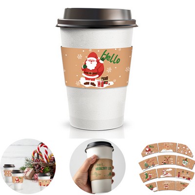 Coffee Cups with Lids and Sleeves