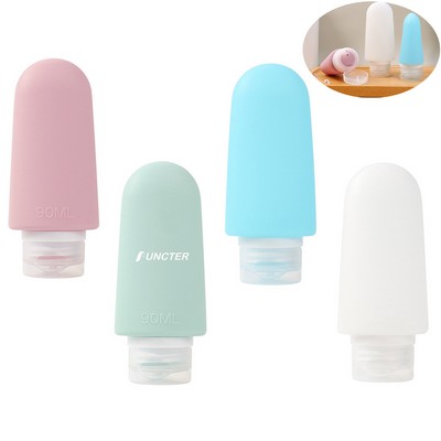 3oz Leak Proof Refillable Travel Accessories for Shampoo Conditioner