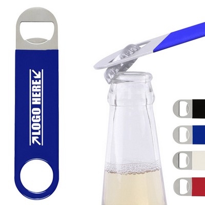 Durable Jumbo Pub Bottle Opener With Vinyl Coating