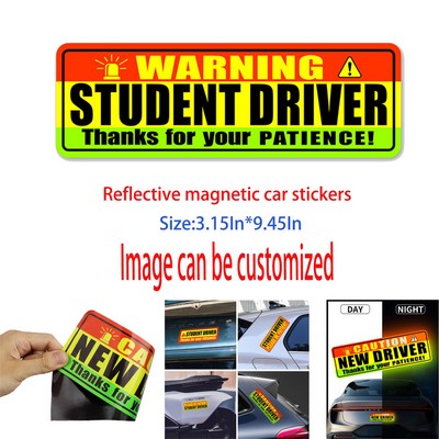 Magnetic Logo Car Sticker