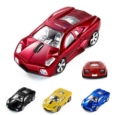 Sports Car Wireless Mouse