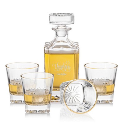Santana Decanter & 4 OTR Set