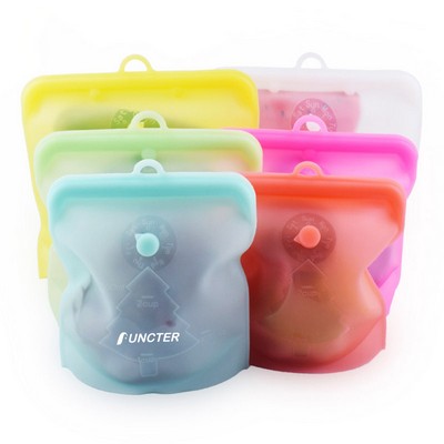 33 oz. Silicone Seal Lock Freezer Food Storage Bag