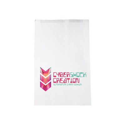 White Kraft Merchandise Bag - (14 x 3 x 21)