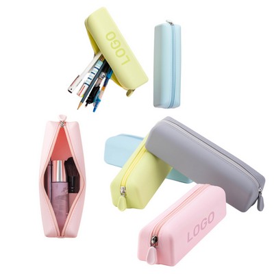 Large Capacity Silicone Cosmetic Bag Travel Toiletry Bag