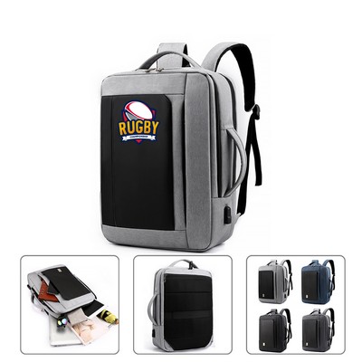 Convertible Travel Laptop Backpack Handbag